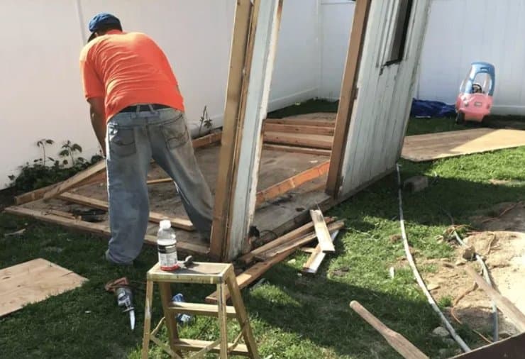 Standalone demolition services in Connecticut by Grizzly Junk Pros