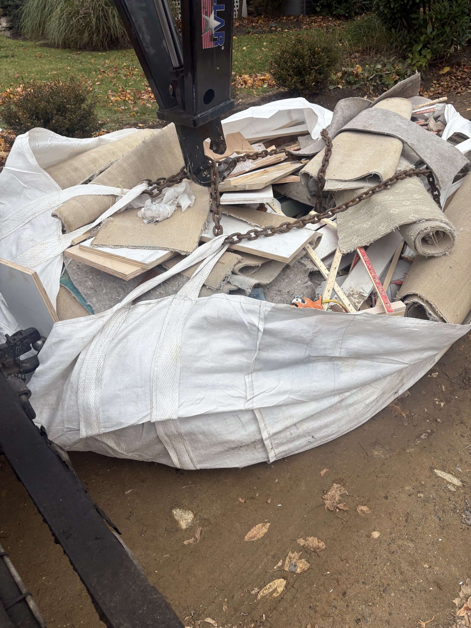 carpeting and padding removal in Greenwich, CT by Grizzly Junk Pros