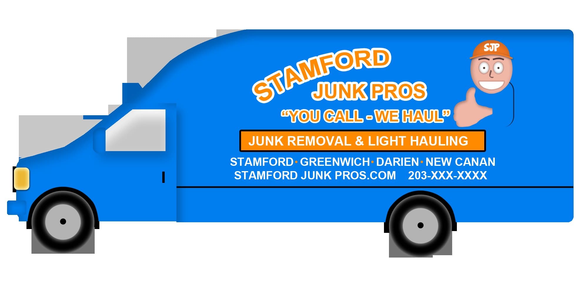 branded service truck by Grizzly Junk Pros