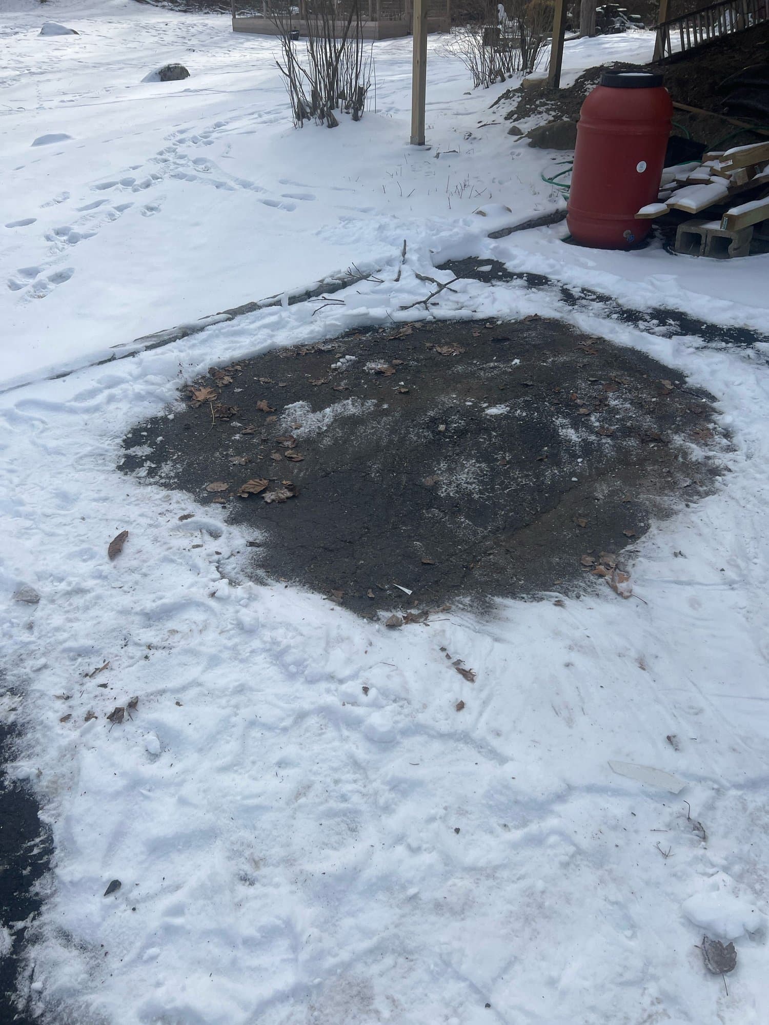 winter yard debris by Grizzly Junk Pros