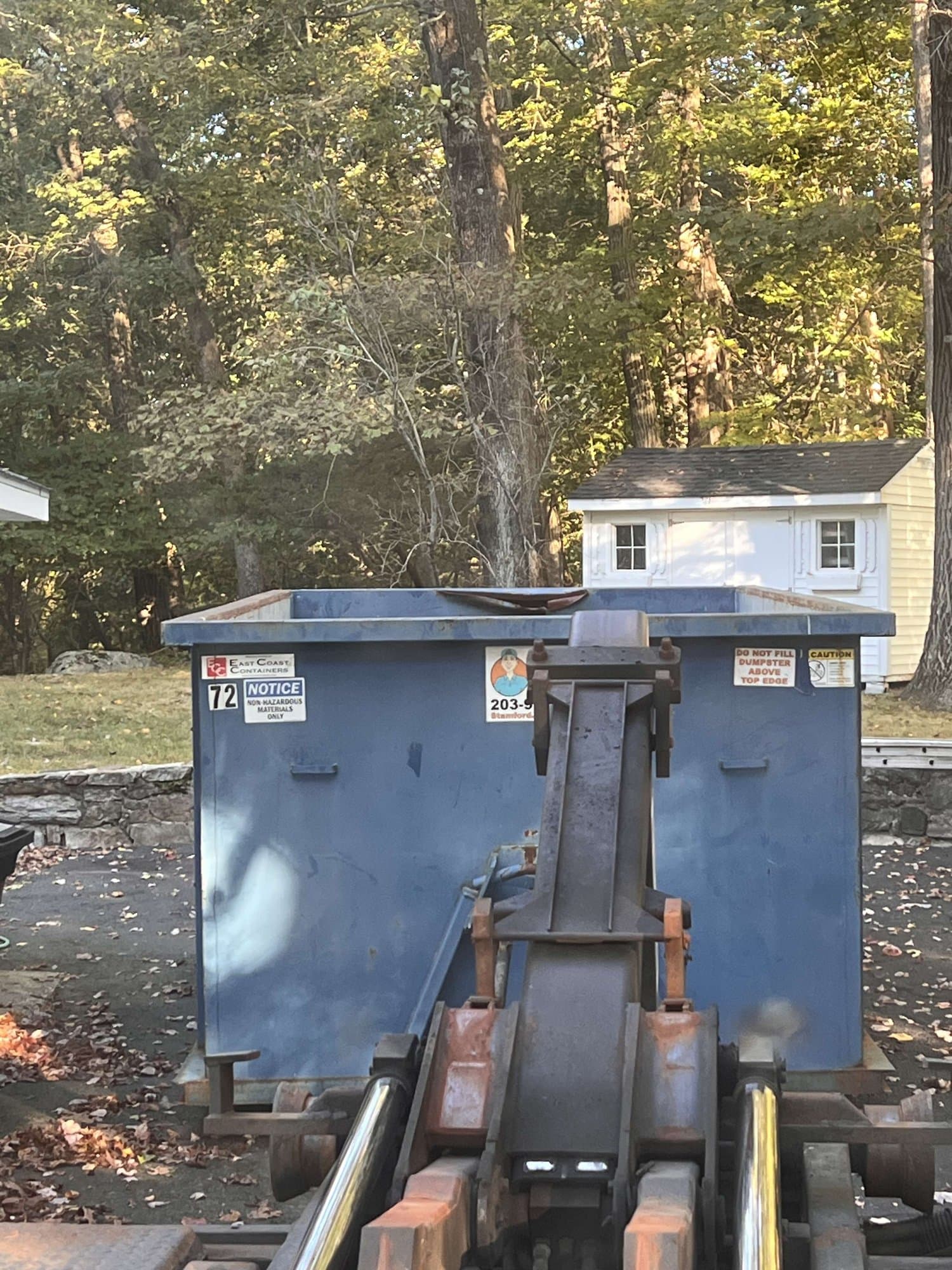 dumpster delivery residential by Grizzly Junk Pros