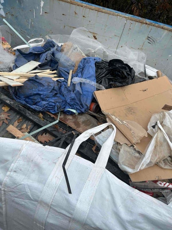 full dumpster load by Grizzly Junk Pros