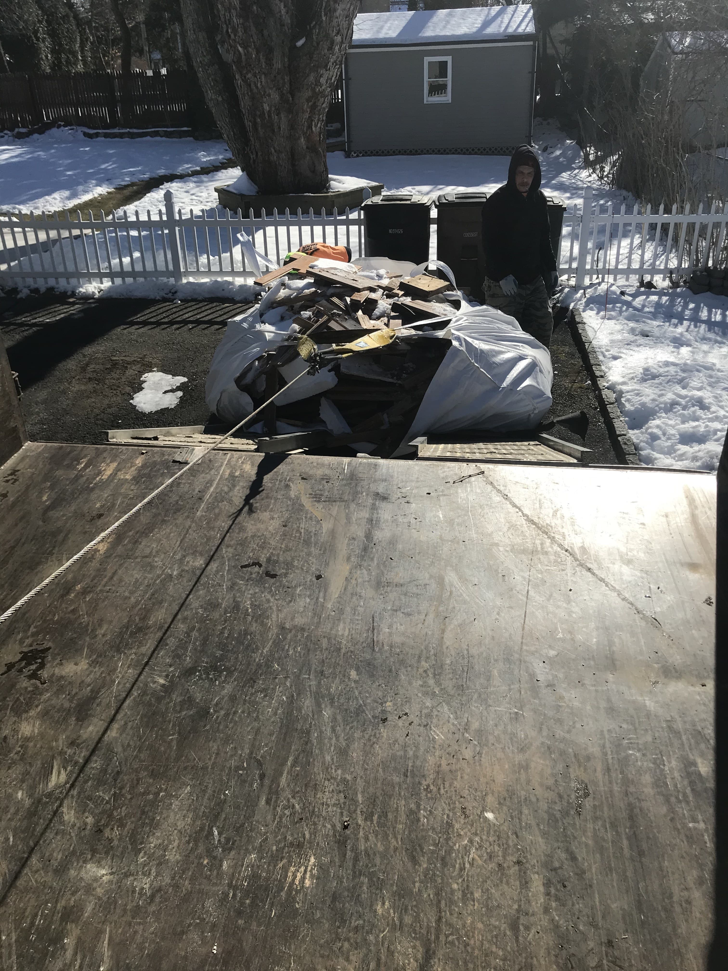 bagged junk removal by Grizzly Junk Pros