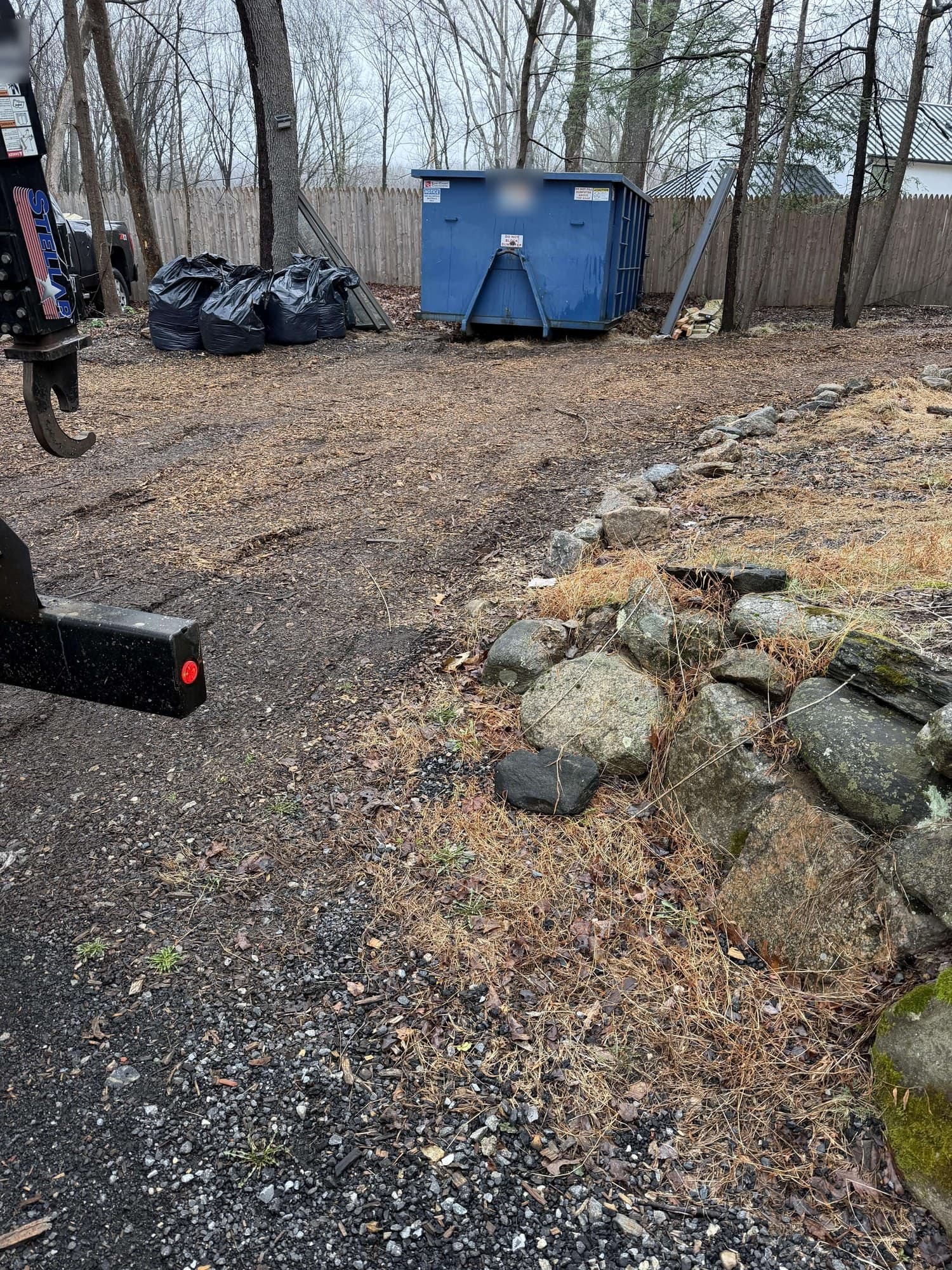 dumpster and debris removal by Grizzly Junk Pros