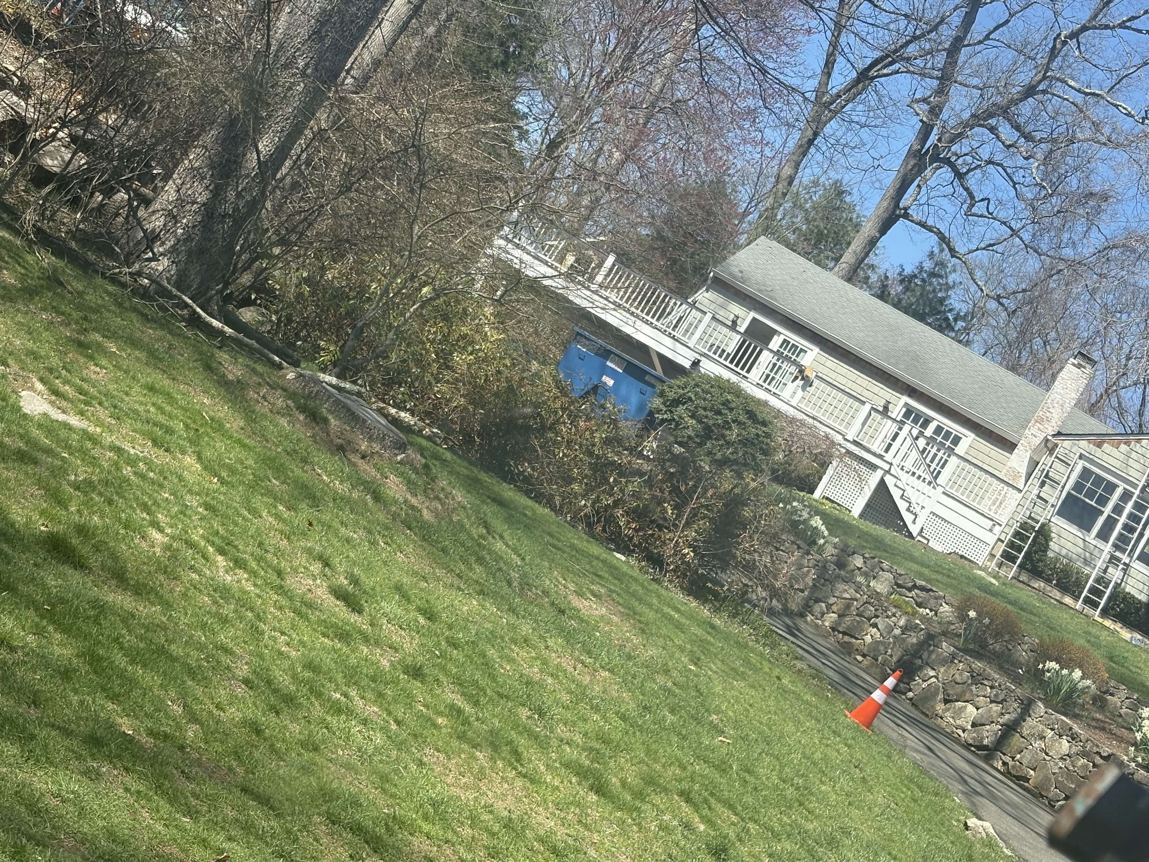 residential yard debris by Grizzly Junk Pros
