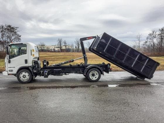 Junk removal truck by Grizzly Junk Pros